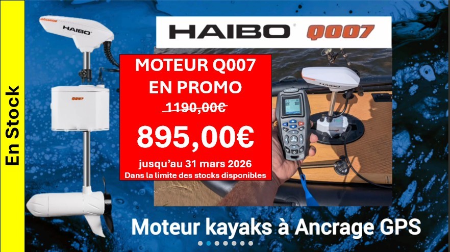 Moteur pour kayak de pêche Haibo Q007